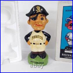 Pittsburgh Pirates Vintage 1960s Ceramic Bobblehead Doll in Good Condition Withbox