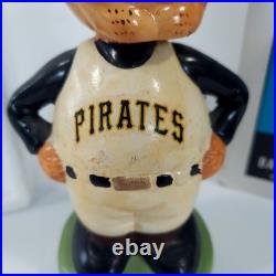 Pittsburgh Pirates Vintage 1960s Ceramic Bobblehead Doll in Good Condition Withbox