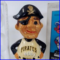 Pittsburgh Pirates Vintage 1960s Ceramic Bobblehead Doll in Good Condition Withbox