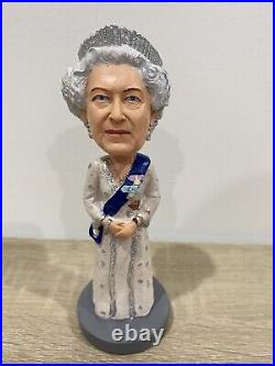 Queen Eizabeth II BobbleHead 70th Anniversary Edition Resin Figurine