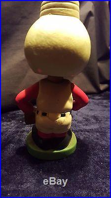 RARE 1960's Cincinnati Reds Mascot Green Base Vintage Bobble Head. STAR WARS