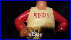 RARE 1960's Cincinnati Reds Mascot Green Base Vintage Bobble Head. STAR WARS