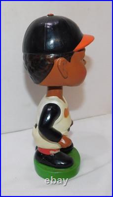 RARE 1962 Green Base Black Baseball Player Baltimore Orioles Bobble Head Nodder RARE 1962 Green Base Black Baseball Player Baltimore Orioles Bobble Head Nodder