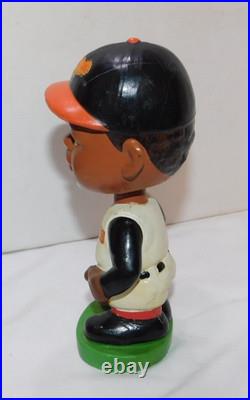 RARE 1962 Green Base Black Baseball Player Baltimore Orioles Bobble Head Nodder