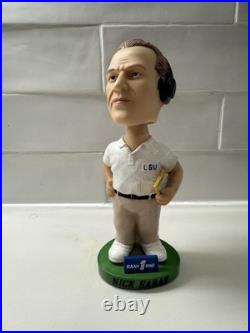 RARE 2001 Nick Saban Vintage LSU Tigers Bobblehead NCAA Football