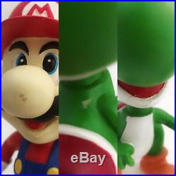 RARE 2001 Vintage Nintendo Collectible Bobblehead Set Mario Luigi Yoshi Bowser
