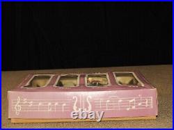 RARE BEATLES BOBBLE HEADS BY CAR MASCOT 1964 withBOX