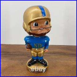 RARE VINTAGE 1960S NOTRE DAME Ear Pads Bobblehead Made in Japan EXCELLENT