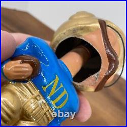 RARE VINTAGE 1960S NOTRE DAME Ear Pads Bobblehead Made in Japan EXCELLENT