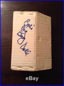RARE VINTAGE 1960s BOB'S BIG BOY WHITE BASE BOBBLEHEAD NODDER WITH BOX! SHONEY'S