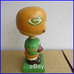 RARE VINTAGE 1960s GREEN BAY PACKERS BOBBLEHEAD BOBBLE HEAD