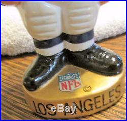 RARE VINTAGE 1968 LOS ANGELES RAMS GOLD BASE BOBBLEHEAD NFL WithORIGINAL BOX