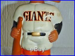 RARE VINTAGE WILLIE MAYS NODDER BOBBLEHEAD GOLD ROUND BASE 1960's GIANTS JAPAN RARE VINTAGE WILLIE MAYS NODDER BOBBLEHEAD GOLD ROUND BASE 1960's GIANTS JAPAN