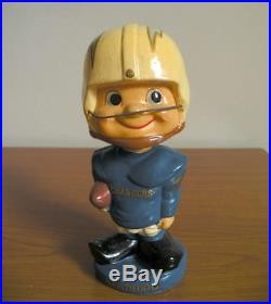 RARE VTG 1960s SAN DIEGO CHARGERS BOBBLE HEAD AFL JAPAN POINTED UP TOE SHOES