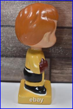 RARE Vintage 1960s Boston Bruins Square Base Mini NHL Bobble Head Nodder Japan RARE Vintage 1960s Boston Bruins Square Base Mini NHL Bobble Head Nodder Japan