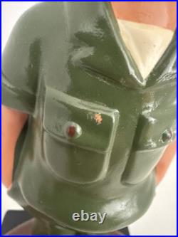 RARE Vintage Beetle Bailey Nodder Bobble Head Figure 7.5 EXCELLENT King Synd