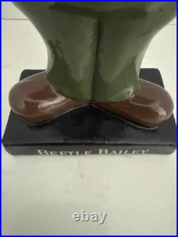 RARE Vintage Beetle Bailey Nodder Bobble Head Figure 7.5 EXCELLENT King Synd