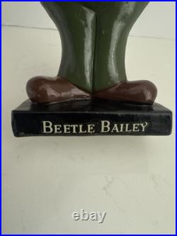 RARE Vintage Beetle Bailey Nodder Bobble Head Figure 7.5 EXCELLENT King Synd