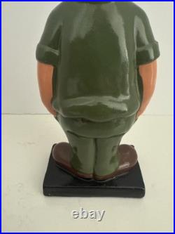 RARE Vintage Beetle Bailey Nodder Bobble Head Figure 7.5 EXCELLENT King Synd