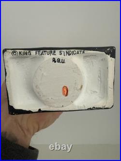 RARE Vintage Beetle Bailey Nodder Bobble Head Figure 7.5 EXCELLENT King Synd