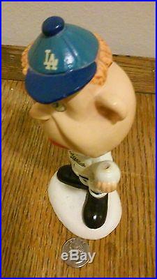 RARE Vintage Los Angeles Dodgers Japanese Bobblehead Baseball Player Figure