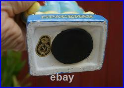 RARE Vintage NASA Astronaut Bobblehead Nodder Piggy Coin Bank Nasco Japan Space