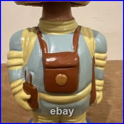 RARE Vintage NASA Astronaut Spaceman Bobblehead Nodder Coin Bank Nasco Japan