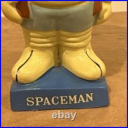 RARE Vintage NASA Astronaut Spaceman Bobblehead Nodder Coin Bank Nasco Japan