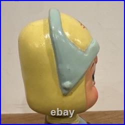 RARE Vintage NASA Astronaut Spaceman Bobblehead Nodder Coin Bank Nasco Japan