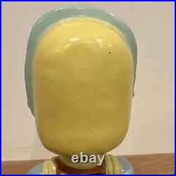 RARE Vintage NASA Astronaut Spaceman Bobblehead Nodder Coin Bank Nasco Japan