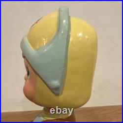 RARE Vintage NASA Astronaut Spaceman Bobblehead Nodder Coin Bank Nasco Japan