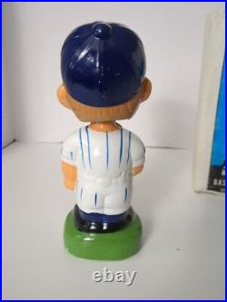 RARE Vintage New York Mets Bobble Head Green Base Nodder Rare ORIGINAL BOX Twins RARE Vintage New York Mets Bobble Head Green Base Nodder Rare ORIGINAL BOX Twins