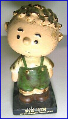 RARE Vintage Peanuts PIGPEN NODDER BOBBLEHEAD from LEGO in 1959 Snoopy's Friend