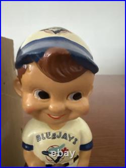 RARE Vintage Toronto Blue Jays Green Base Bobblehead Nodder With Box RARE Vintage Toronto Blue Jays Green Base Bobblehead Nodder With Box