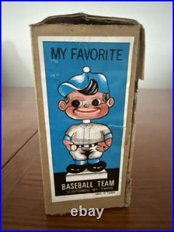 RARE Vintage Toronto Blue Jays Green Base Bobblehead Nodder With Box RARE Vintage Toronto Blue Jays Green Base Bobblehead Nodder With Box