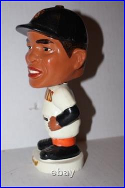 RARE Vintage Willie Mays Bobblehead Nodder 1962 Bobber NM Unrestored