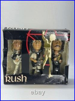 RUSH Vintage Genuine Hand Painted Bobble head Dolls Bobble Dobbles
