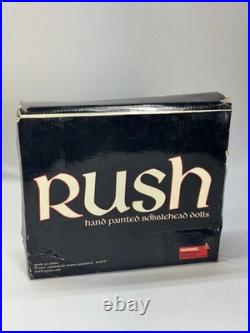 RUSH Vintage Genuine Hand Painted Bobble head Dolls Bobble Dobbles