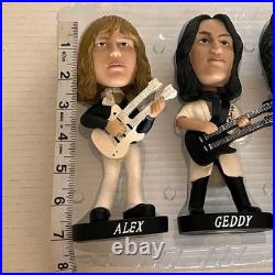 RUSH Vintage Genuine Hand Painted Bobble head Dolls Bobble Dobbles