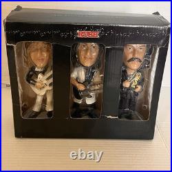 RUSH Vintage Genuine Hand Painted Bobble head Dolls Bobble Dobbles