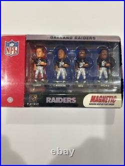 Raiders Vintage Rare 3 Mini Bobble Set Collectible New IN Box, Elite Players