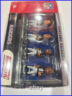 Raiders Vintage Rare 3 Mini Bobble Set Collectible New IN Box, Elite Players