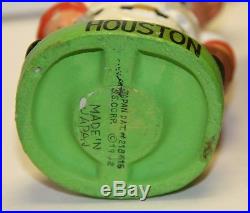 Rare 1960's Houston Colt. 45s Green Base Vintage Bobble Head Nodder