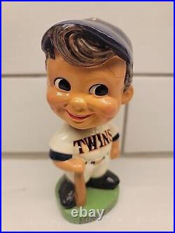Rare 1962 Vintage Minnesota Twins Green Base Bobblehead Nodder