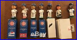 Rare Chicago Cubs Bobblehead Lot Of 7 Banks Santo Piniella Lee Vintage Mancave