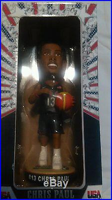 Rare Chris Paul USA Olympic Bobblehead Clippers Hornets Vintage