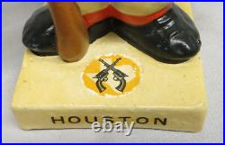 Rare HTF Vintage 1960s Houston Colt. 45s Square White Base Bobblehead/Nodder VGC