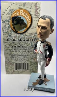 Rare Napoléon Bonaparte 7 Inch Bobblehead by The Bobblehead LLC NIB vintage
