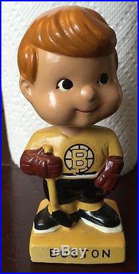 Rare Vintage1962 Boston Bruins Bobblehead Nodder Japan Bobble 1960s Mini