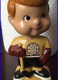 Rare Vintage1962 Boston Bruins Bobblehead Nodder Japan Bobble 1960s Mini